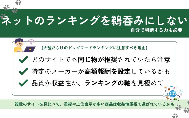 ドッグフードランキングの大嘘に飼い主さんが気をつけるべき理由