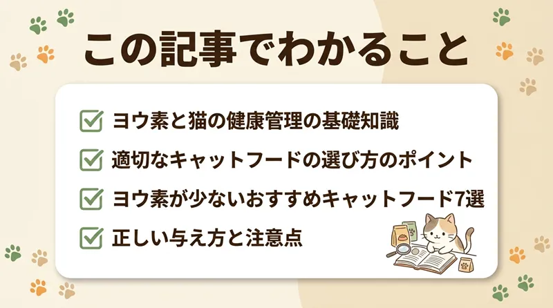 ヨウ素が少ないキャットフード7選!【獣医師監修】甲状腺機能亢進症(療法食y/d)と選び方